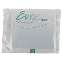 Inpackning av EVRA P-plasters